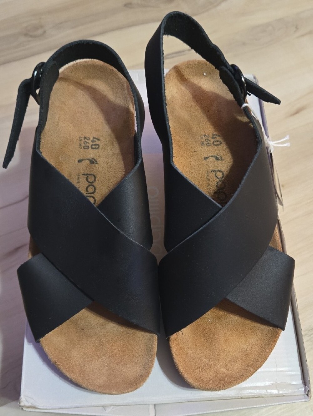 Birkenstock Papillio Samira Ring-Buckle Wedge Sandal - Black